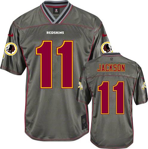 Men's Limited DeSean Jackson Nike Jersey Grey - #11 Vapor NFL Washington Redskins